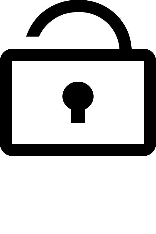 Open Lock (Nimbus) Free Open-Source SVG Icon (Nimbus)