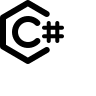 C Sharp Programming Language (16) Free Open-Source SVG Icon