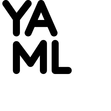 YAML File Format (16px) Free Open-Source SVG Icon (Nonicons)