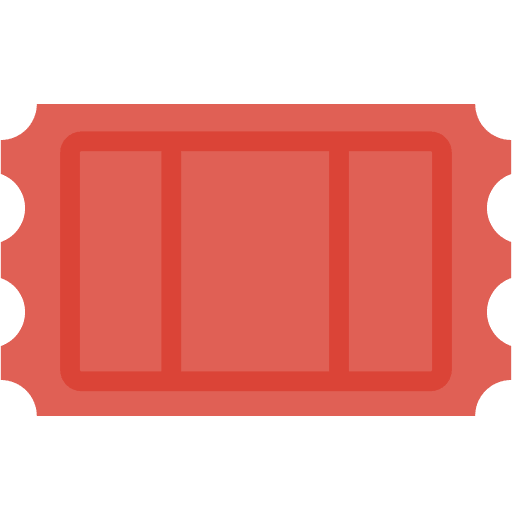 Admission Tickets Free Open-Source SVG Icon (Noto Emoji (v1))