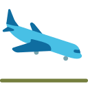 Airplane Arrival Free Open-Source SVG Icon