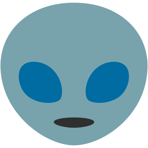 Alien Character (Noto Emoji) Free Open-Source SVG Icon (Noto Emoji (v1))