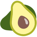 Avocado Fruit Free Open-Source SVG Icon