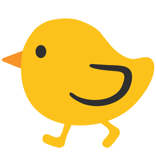 Baby Chick Emoji Free Open-Source SVG Icon (Noto Emoji (v1))