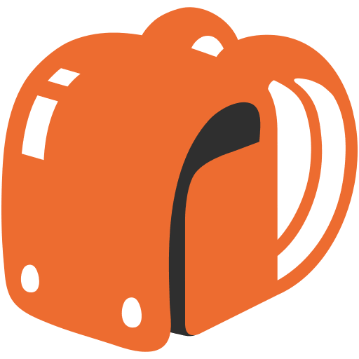 Backpack (Noto Emoji) Free Open-Source SVG Icon (Noto Emoji (v1))