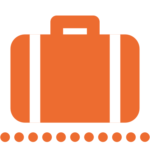 Baggage Claim Area Free Open-Source SVG Icon (Noto Emoji (v1))