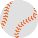 Baseball (Noto Emoji) Free Open-Source SVG Icon