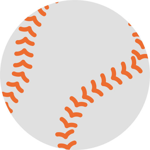 Baseball (Noto Emoji) Free Open-Source SVG Icon (Noto Emoji (v1))