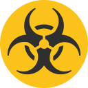 Biohazard Symbol Free Open-Source SVG Icon