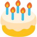 Birthday Cake Free Open-Source SVG Icon