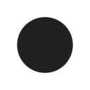 Black Circle Symbol Free Open-Source SVG Icon