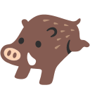 Boar Emoji Free Open-Source SVG Icon