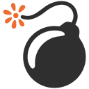 Bomb Emoji Free Open-Source SVG Icon