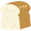 Bread Emoji Free Open-Source SVG Icon