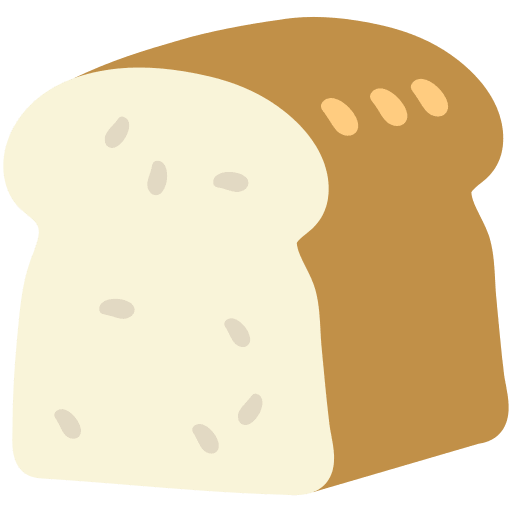 Bread Emoji Free Open-Source SVG Icon (Noto Emoji (v1))