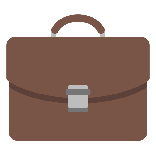 Briefcase (Noto Emoji) Free Open-Source SVG Icon (Noto Emoji (v1))