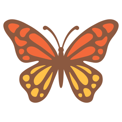 Butterfly (Noto Emoji) Free Open-Source SVG Icon (Noto Emoji (v1))