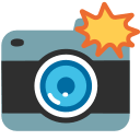 Camera With Flash Free Open-Source SVG Icon