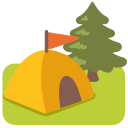 Camping Activity Free Open-Source SVG Icon