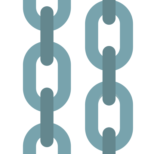 Chains Symbol (Noto Emoji) Free Open-Source SVG Icon (Noto Emoji (v1))