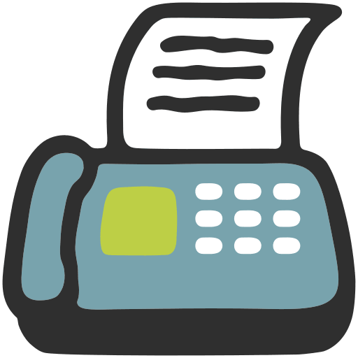 Fax Machine Free Open-Source SVG Icon (Noto Emoji (v1))