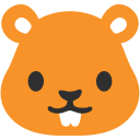 Hamster (Noto Emoji) Free Open-Source SVG Icon