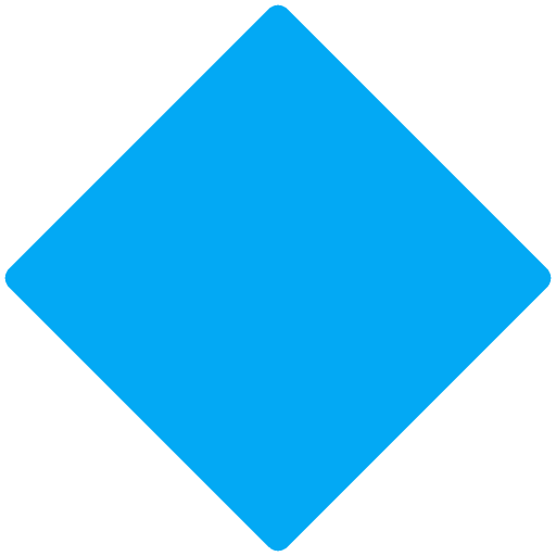 Large Blue Diamond (Noto Emoji) Free Open-Source SVG Icon (Noto Emoji (v1))