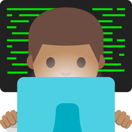 Medium Skin Tone Male Technologist Free Open-Source SVG Icon (Noto Emoji (v1))