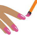 Medium Skin Tone Nail Polish (Noto Emoji) Free Open-Source SVG Icon