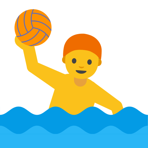 Water Polo Player Free Open-Source SVG Icon (Noto Emoji (v1))