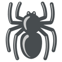 Spider Emoji Free Open-Source SVG Icon