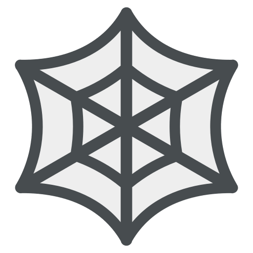 Spider Web (Noto Emoji) Free Open-Source SVG Icon (Noto Emoji (v1))