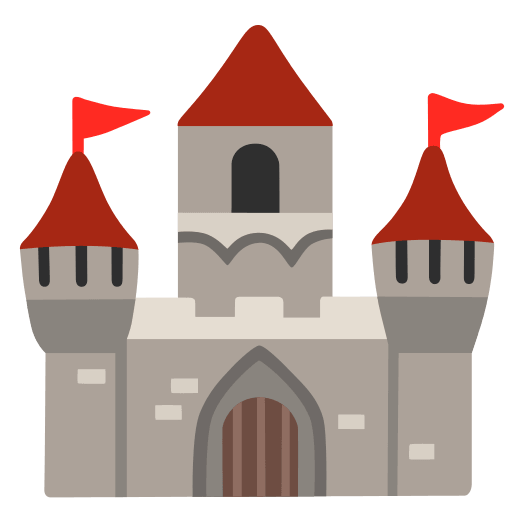 Castle Free Open-Source SVG Icon (Noto Emoji)