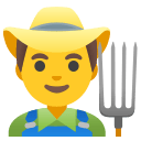 Farmer Man Free Open-Source SVG Icon