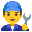 Man Mechanic Free Open-Source SVG Icon