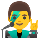 Male Singer Performer Free Open-Source SVG Icon