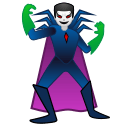 Supervillain Character (Noto Emoji) Free Open-Source SVG Icon