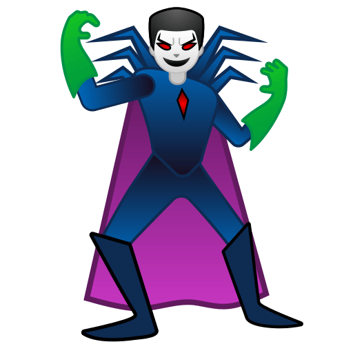 Supervillain Character (Noto Emoji) Free Open-Source SVG Icon (Noto Emoji)