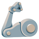 Mechanical Arm Free Open-Source SVG Icon