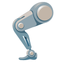 Mechanical Leg Prosthesis Free Open-Source SVG Icon