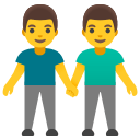 Men Holding Hands Free Open-Source SVG Icon