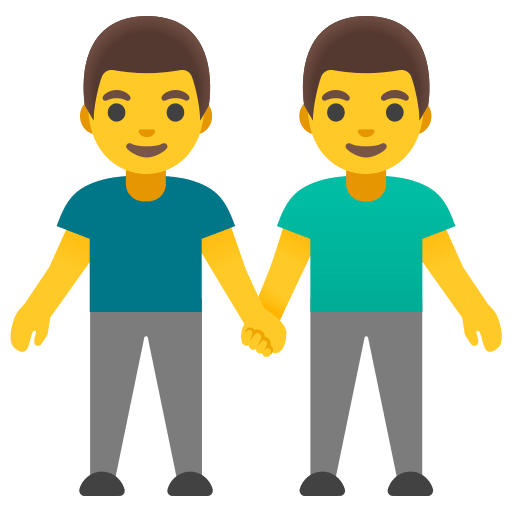 Men Holding Hands Free Open-Source SVG Icon (Noto Emoji)