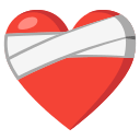 Mending Heart (Noto Emoji) Free Open-Source SVG Icon