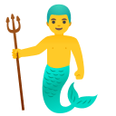 Merman Character Free Open-Source SVG Icon