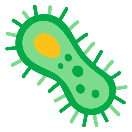 Microbe Free Open-Source SVG Icon (Noto Emoji)