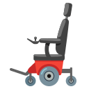 Motorized Wheelchair Free Open-Source SVG Icon