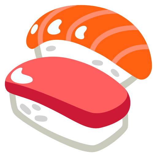 Sushi Dish (Noto Emoji) Free Open-Source SVG Icon (Noto Emoji)