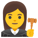 Woman Judge Free Open-Source SVG Icon