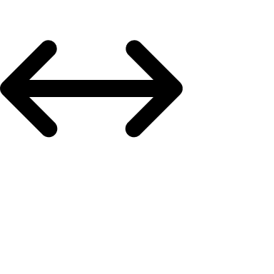 Bidirectional Arrow (16) Free Open-Source SVG Icon (Octicons)