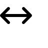 Bidirectional Arrow (16) Free Open-Source SVG Icon